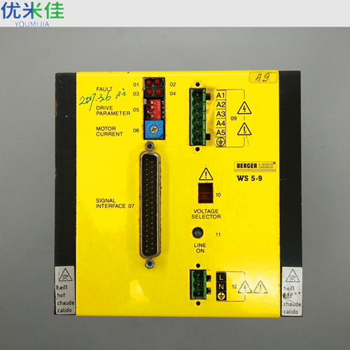 BERGER LAHR百格拉伺服驱动器WS5-9.18100维修（500) 5_副本