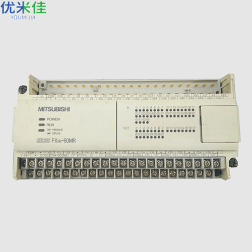 MITSUBISHI三菱PLC可编程控制器FXON-60MR 二手PLC可编程控制器